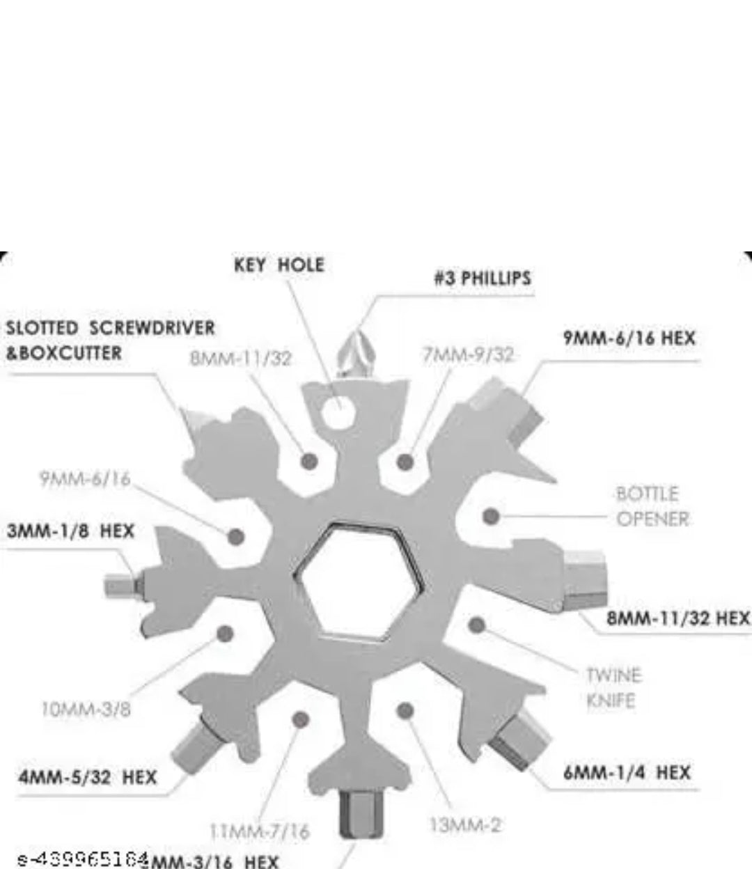 Grihcart SnowPro Tool#HandyFlake 18-in-1